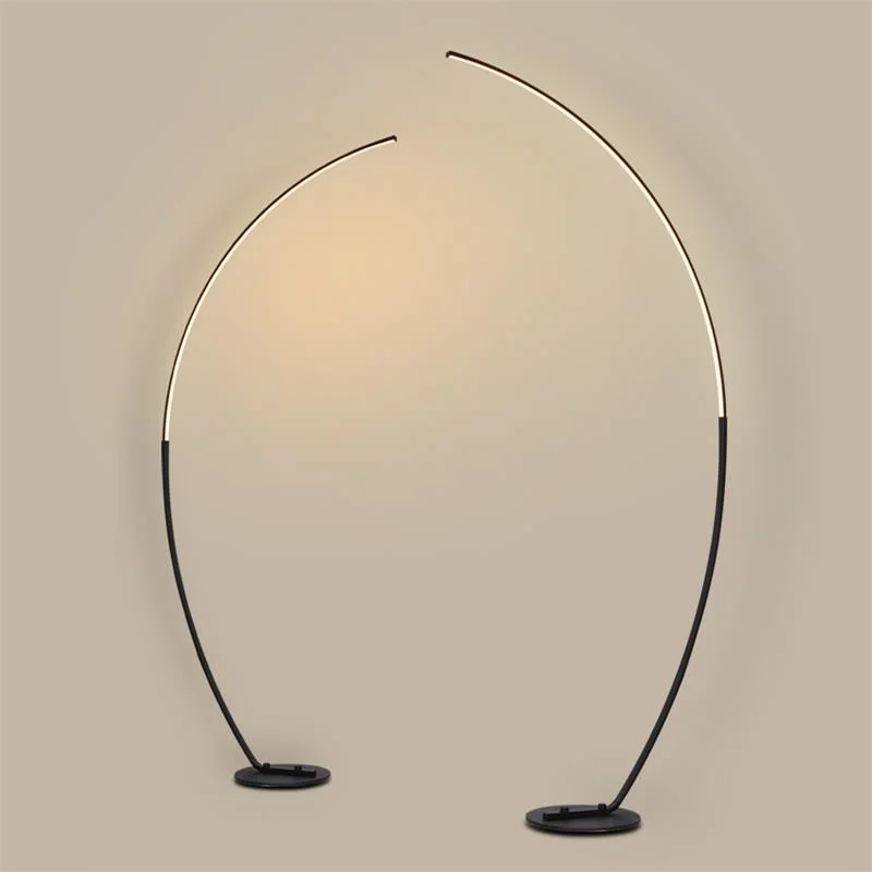 Nordic Arc Lighting Chandelier Modern Minimalist Vertical LED Floor Lamp