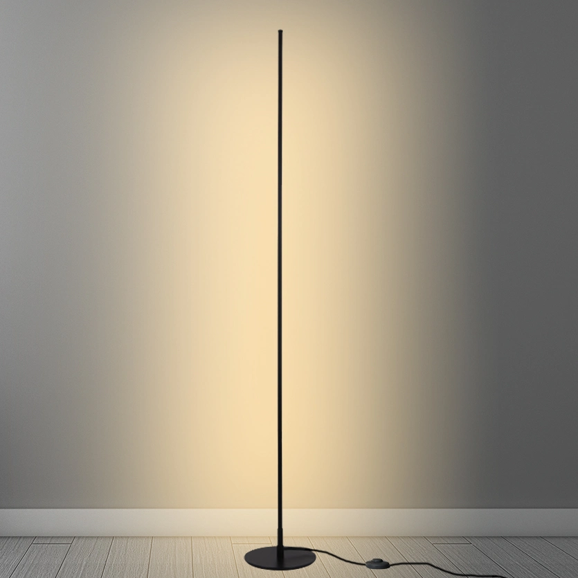 How Bright Hot Sale Modern Decorative Nordic Backside 20W Corner LED Floor Lamp