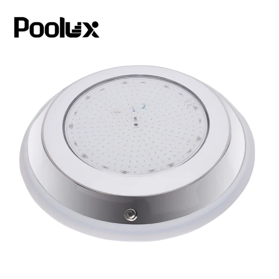 Poolux 2023 新 IP68 RGB 12V 304 水中プールランプステンレス鋼樹脂充填 LED プールライト